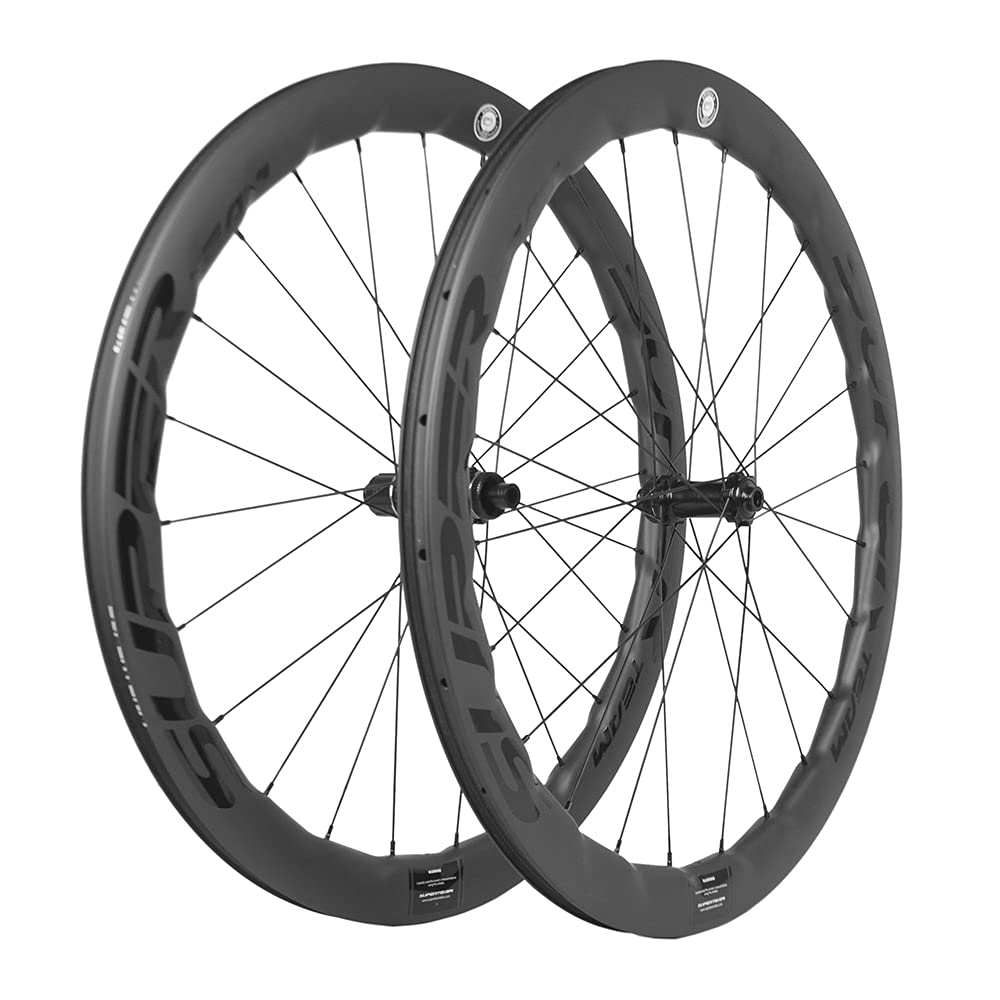 Amazon | Superteam カーボンディスクホイールセット 50C-25-AK